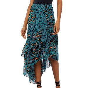 Cheetah midi skirt NWT